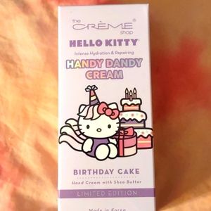 Hello Kitty by The Crémé Shop Hand cream. Brand new never opened.